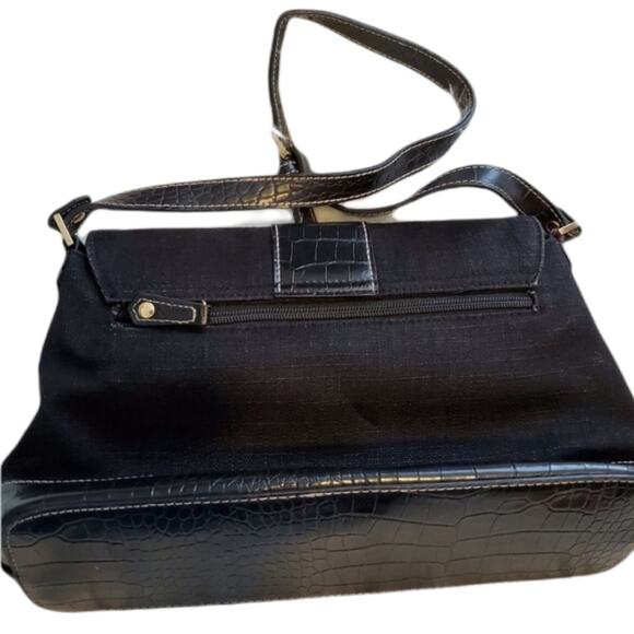 Black Etienne Aigner Shoulder Bag Purse - Picture 2 of 6